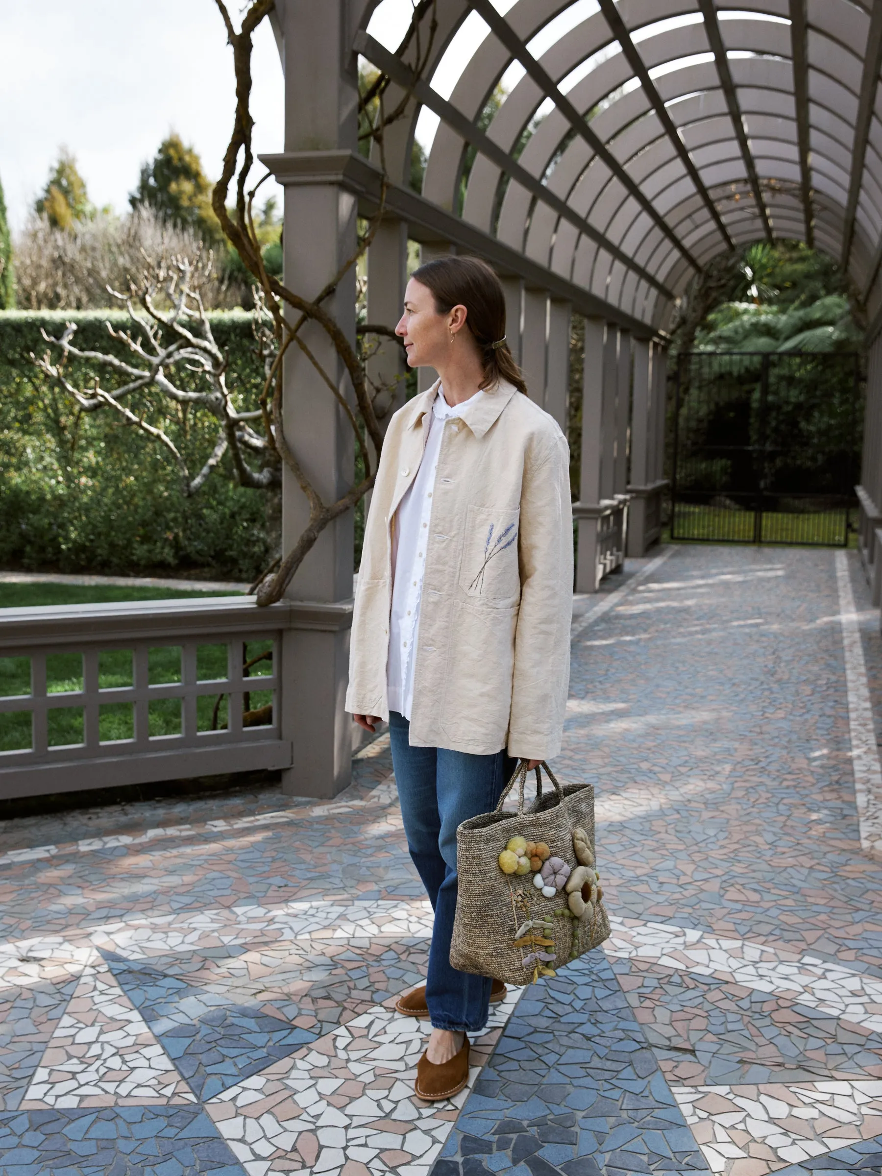 3-Pocket Jacket (with embroidery)