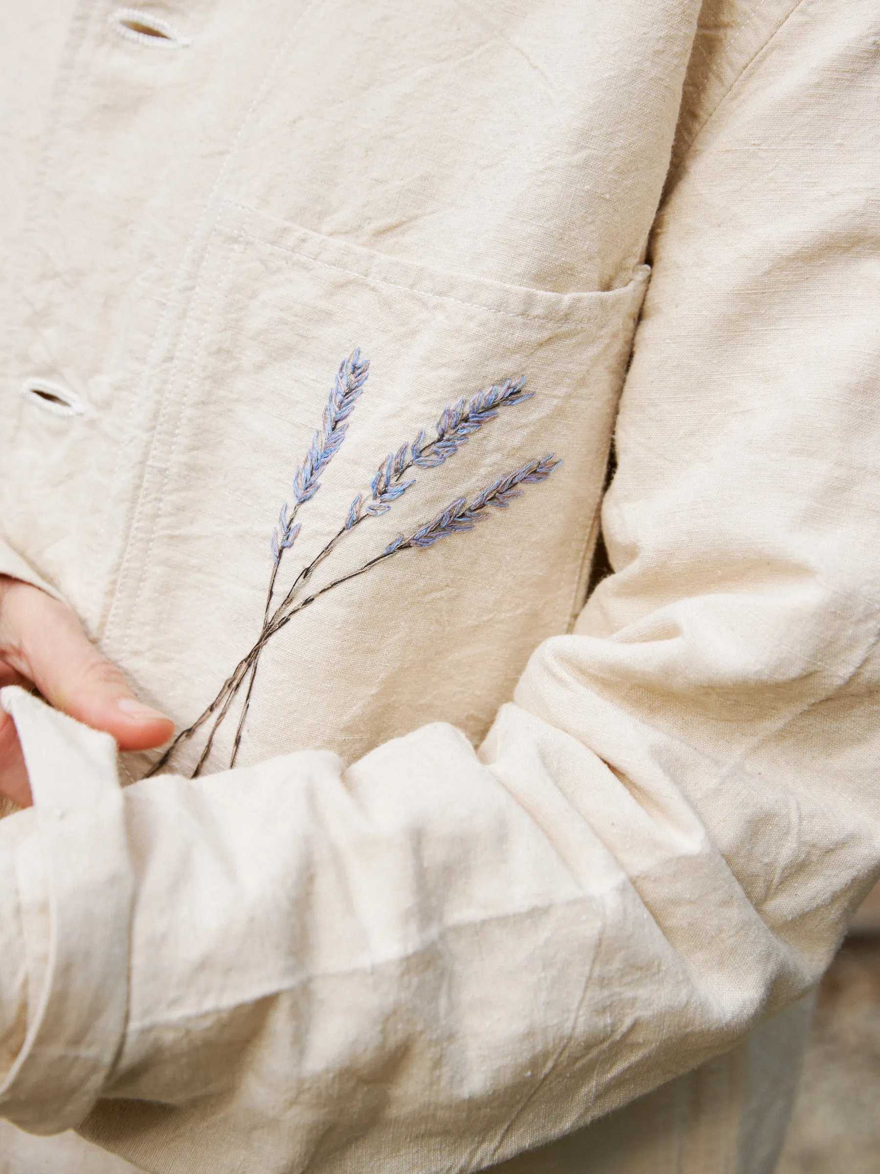 3-Pocket Jacket (with embroidery)