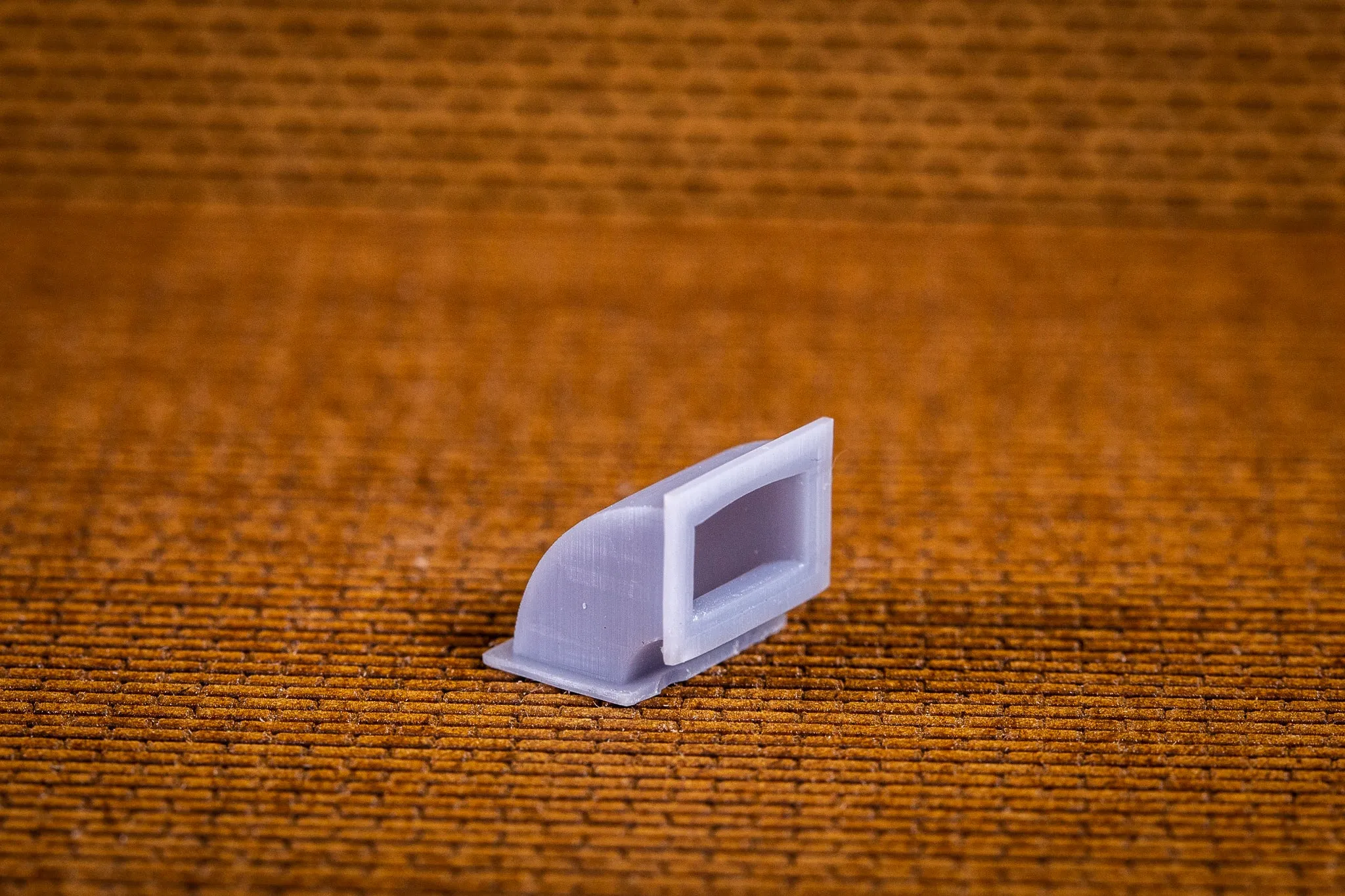 Air conditioner duct 90d/45d sections 90d/45d elbows 12w 8h – 12 pack – HO Scale
