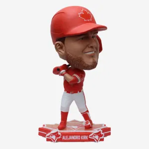 Alejandro Kirk Toronto Blue Jays Canada Day Uniform Bighead Bobblehead