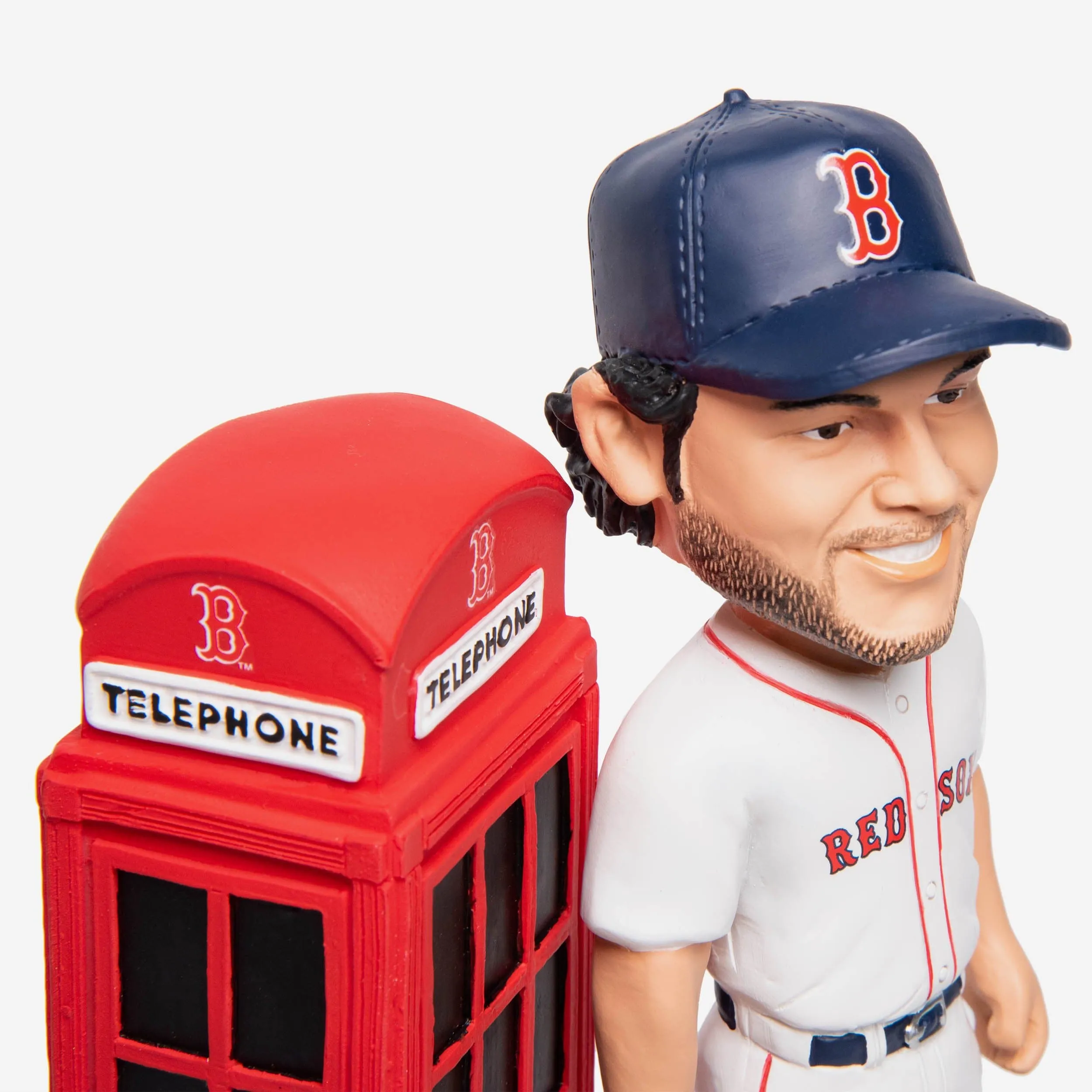 Andrew Benintendi Boston Red Sox London Series Phone Booth Bobblehead