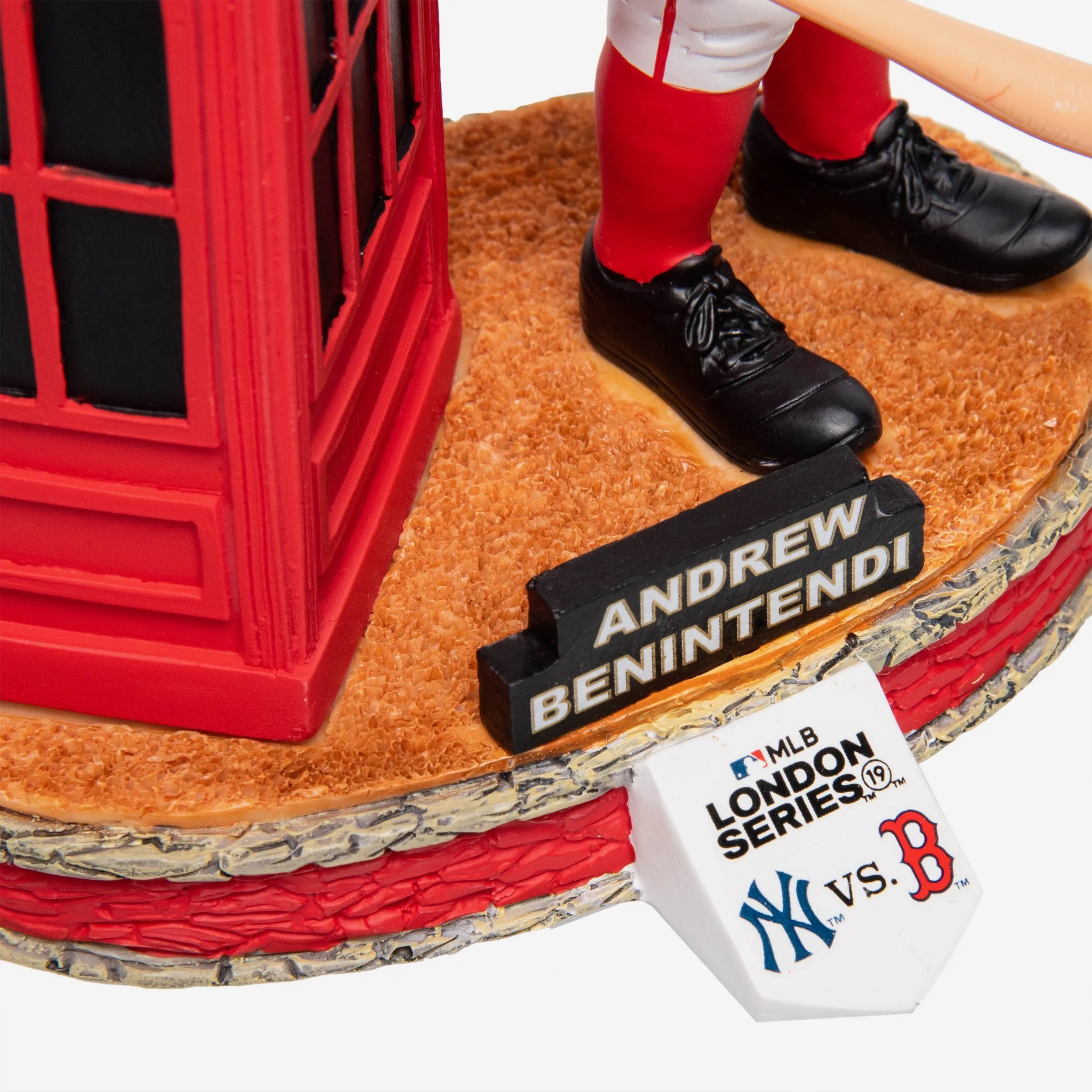 Andrew Benintendi Boston Red Sox London Series Phone Booth Bobblehead