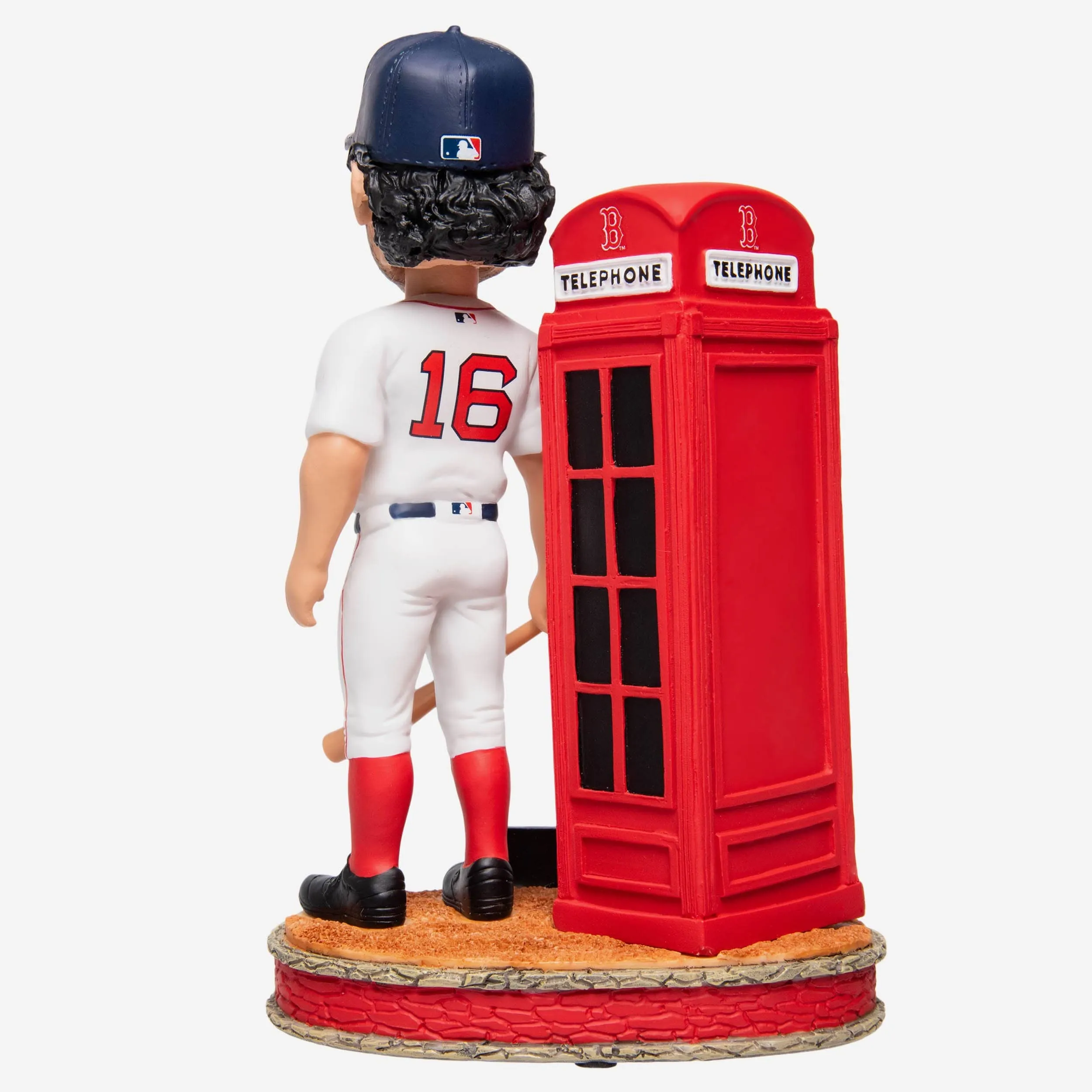 Andrew Benintendi Boston Red Sox London Series Phone Booth Bobblehead