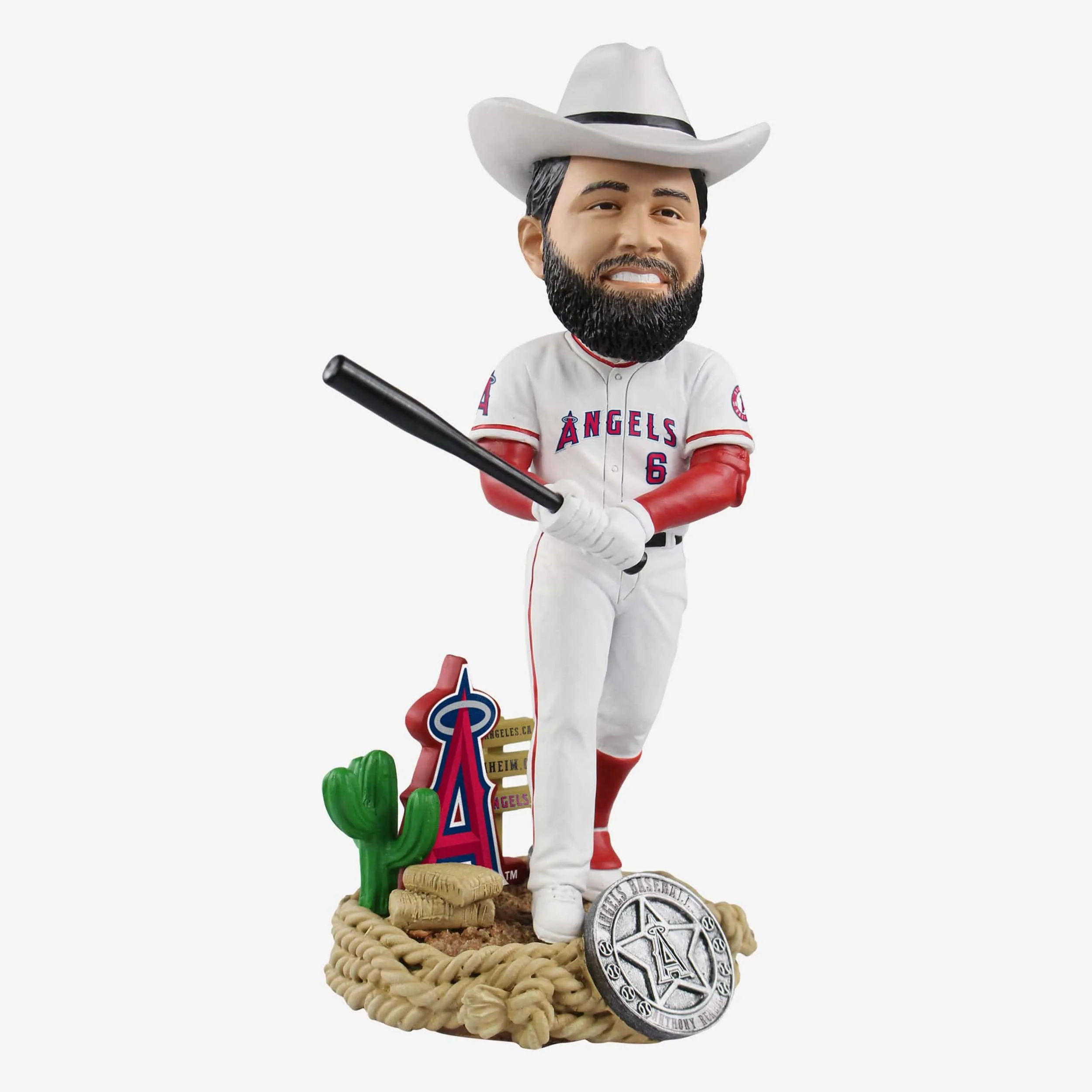Anthony Rendon Los Angeles Angels Cowboy Homer Hat Bobblehead