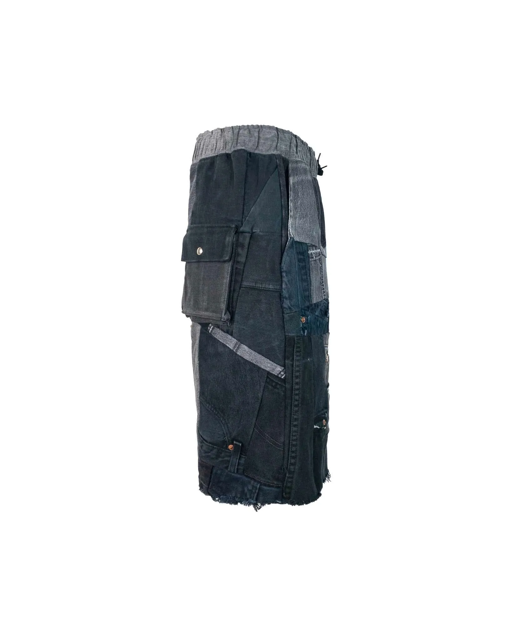 Bermuda Patchwork Black
