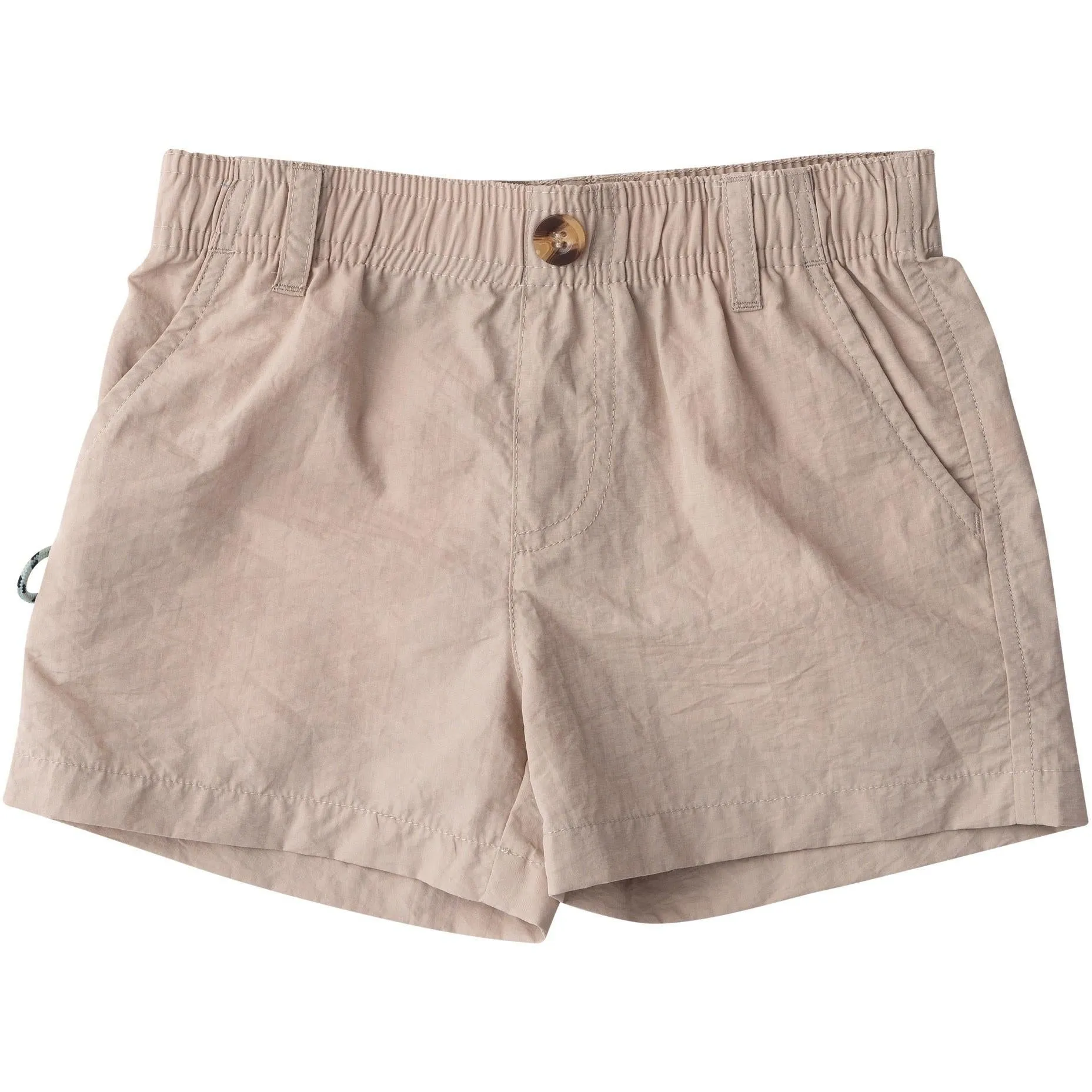 Boy's Outrigger Performance Short- Island Fossil