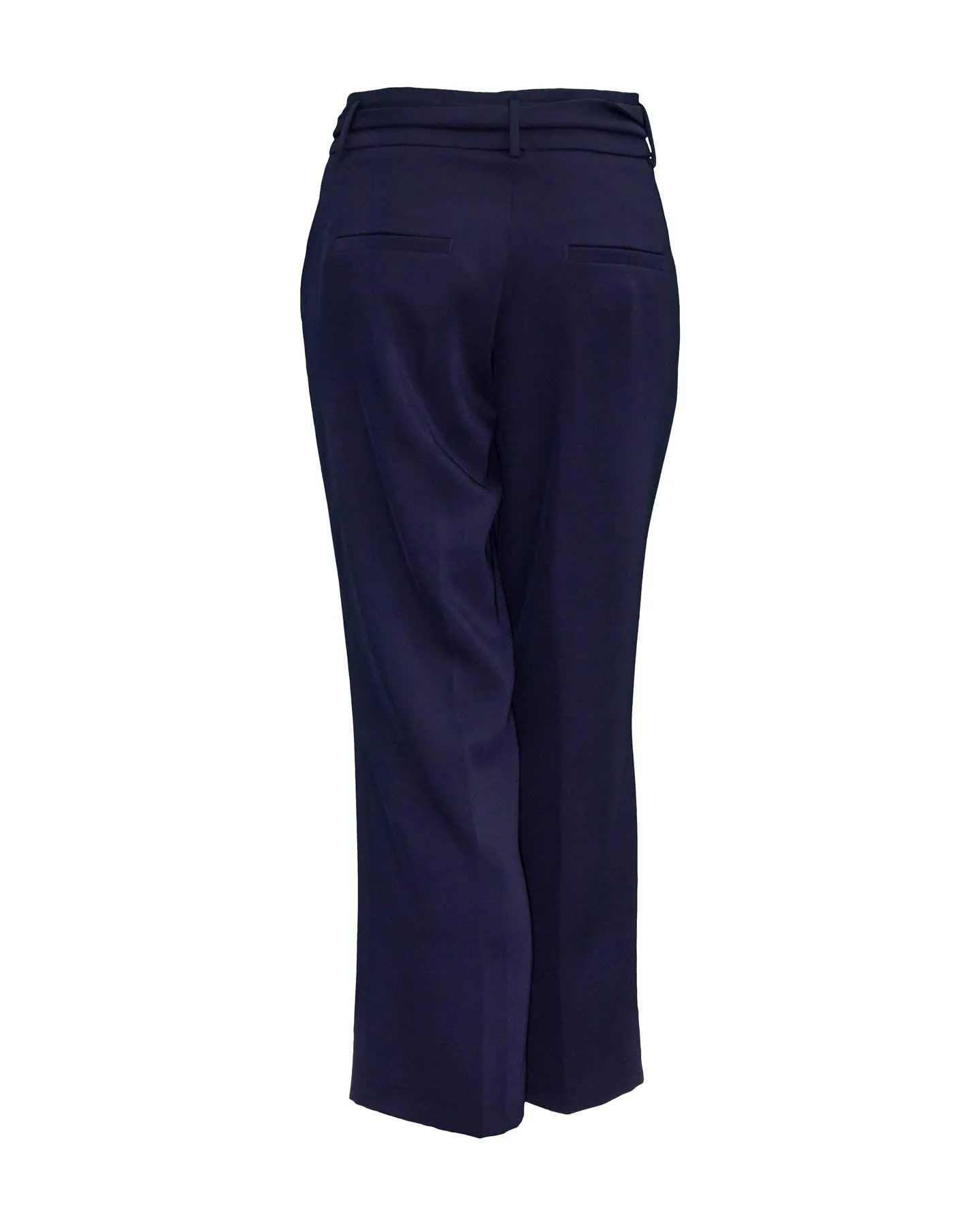 Claire Crop Pants - Navy