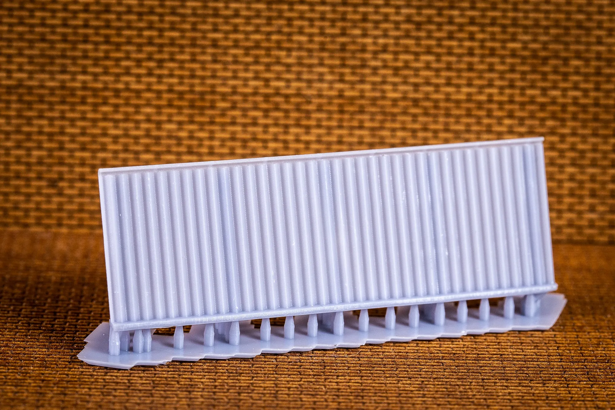 Corrugated Awning 70mm Wide - HO Scale