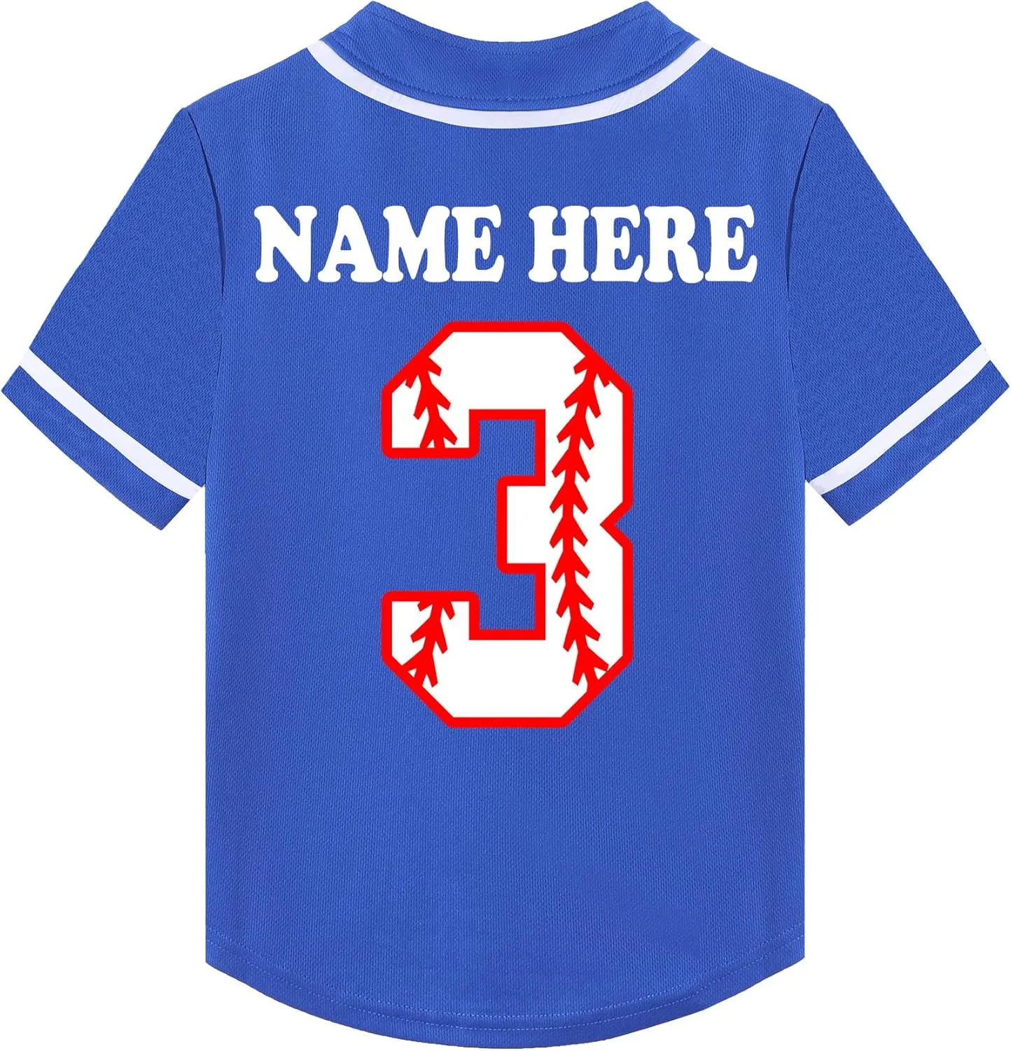 Custom Toddler Boy 2nd 3rd 4 Year-Old Baseball Jersey Personalized Printed Kids Name Birthday Shirt Outfit T-Shirts