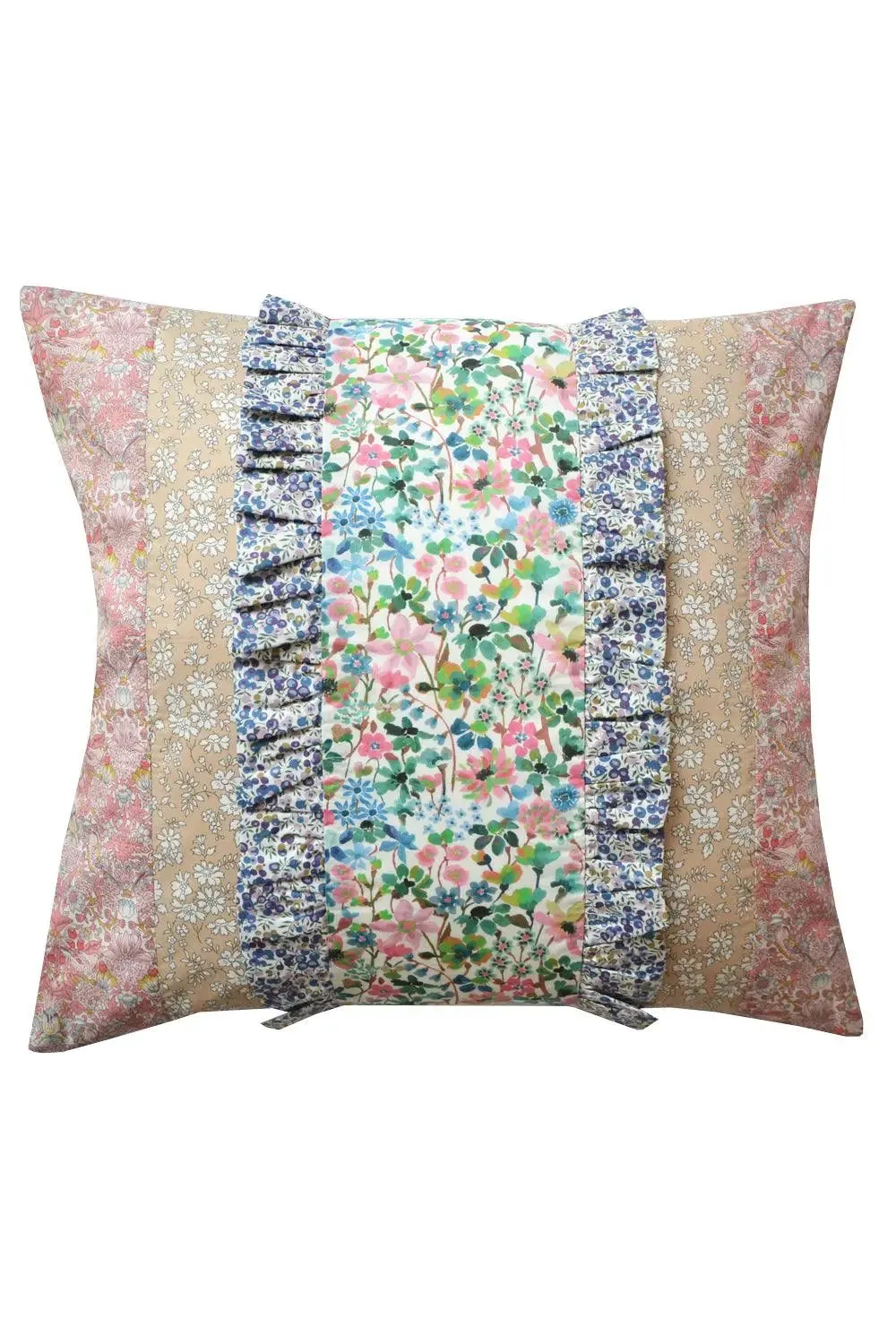 DREAMS of SUMMER Liberty Patchwork Cushion