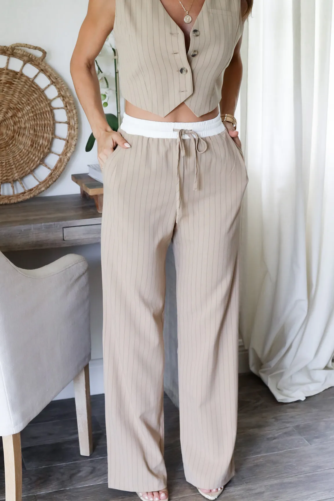 Eli Striped Pants