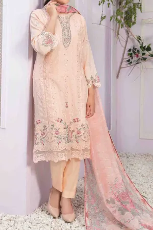 Farasha by Tawakkal Semi Stitched 3 Piece Jacquard Lawn Collection'2023-F-8978