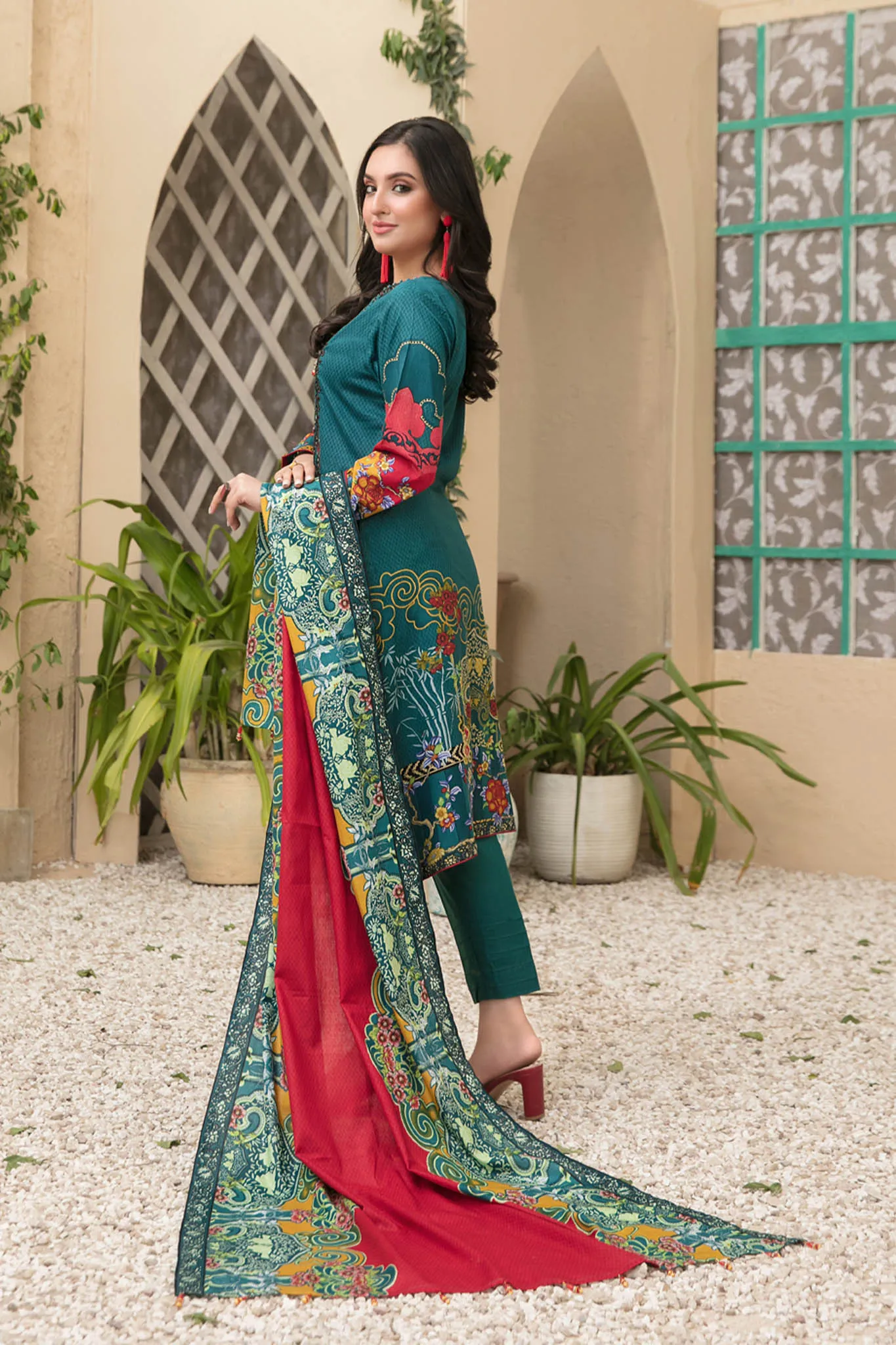 Fayona by Tawakkal Unstitched 3 Piece Lawn Collection'2022-D-6527-B