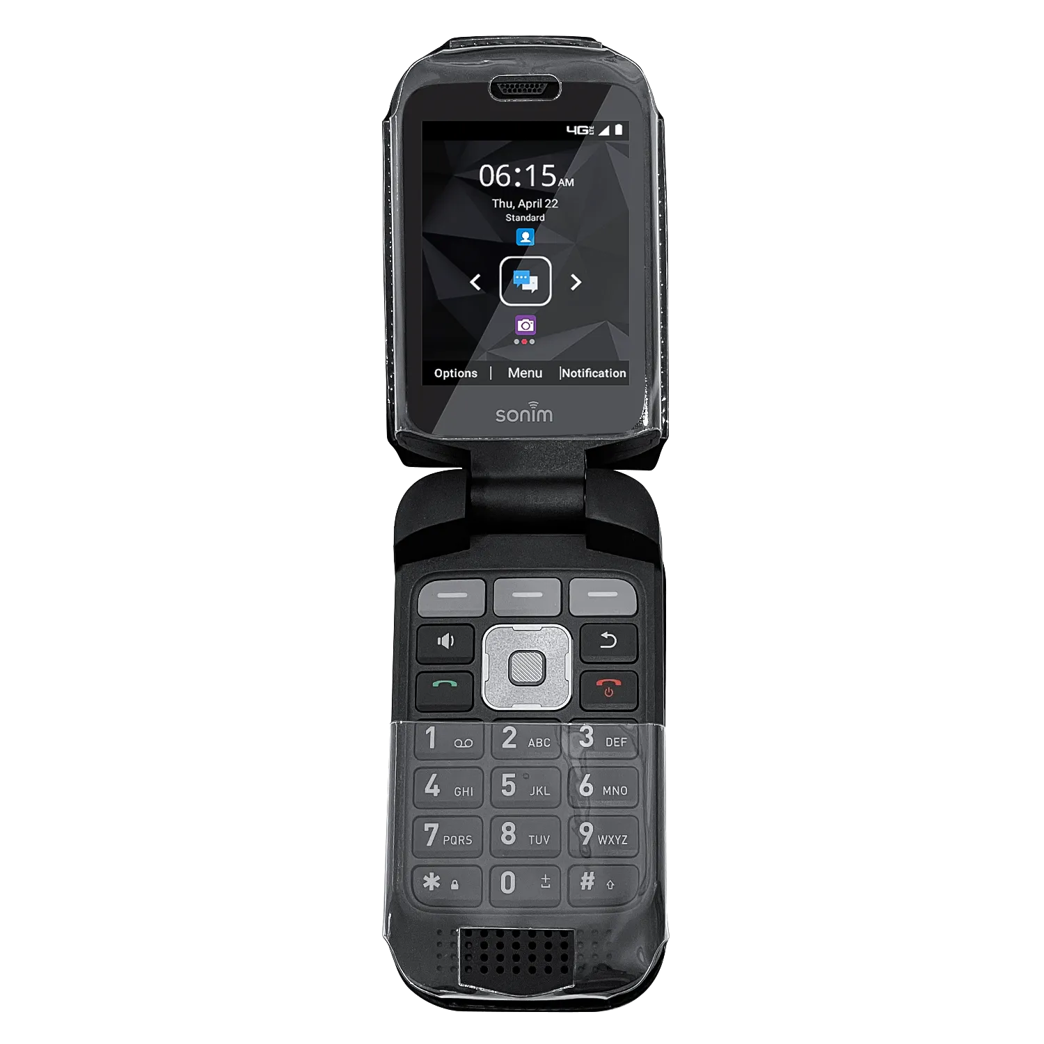 Fitted Leather Case for Sonim XP3 Plus