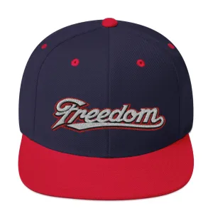 Freedom Snapback Baseball Hat
