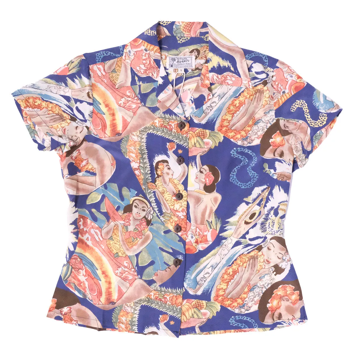 Fruit Harvest (Women's Shirt) - Blue