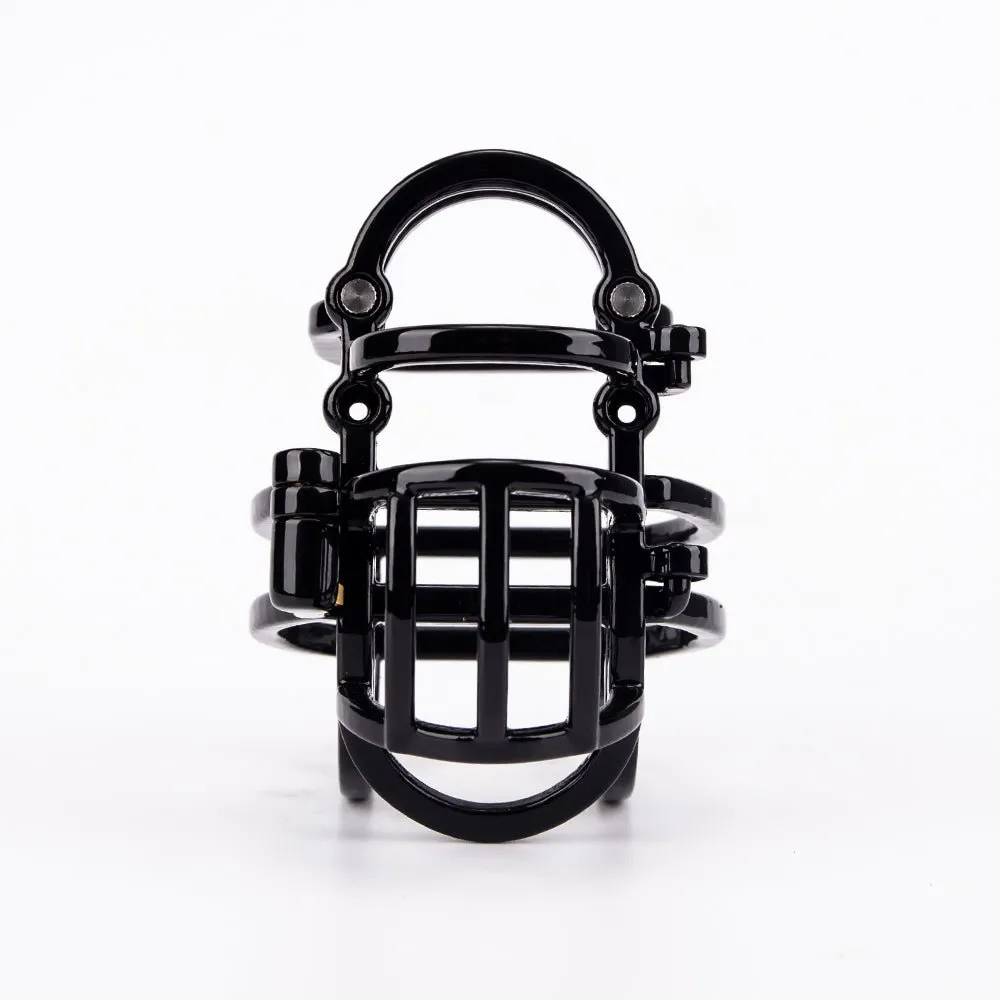 Enhanced Full Trap Chastity Device with New Locking System