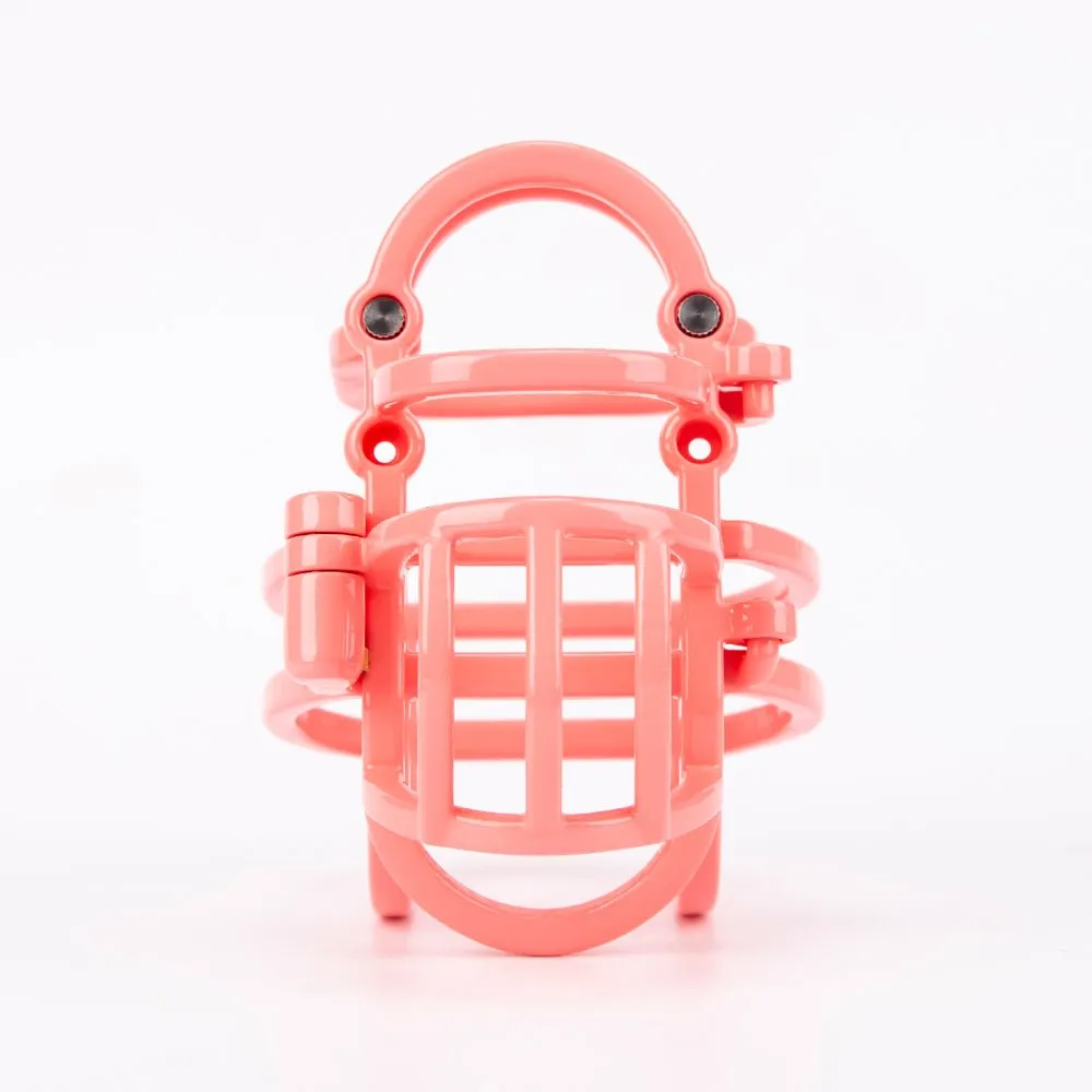 Enhanced Full Trap Chastity Device with New Locking System