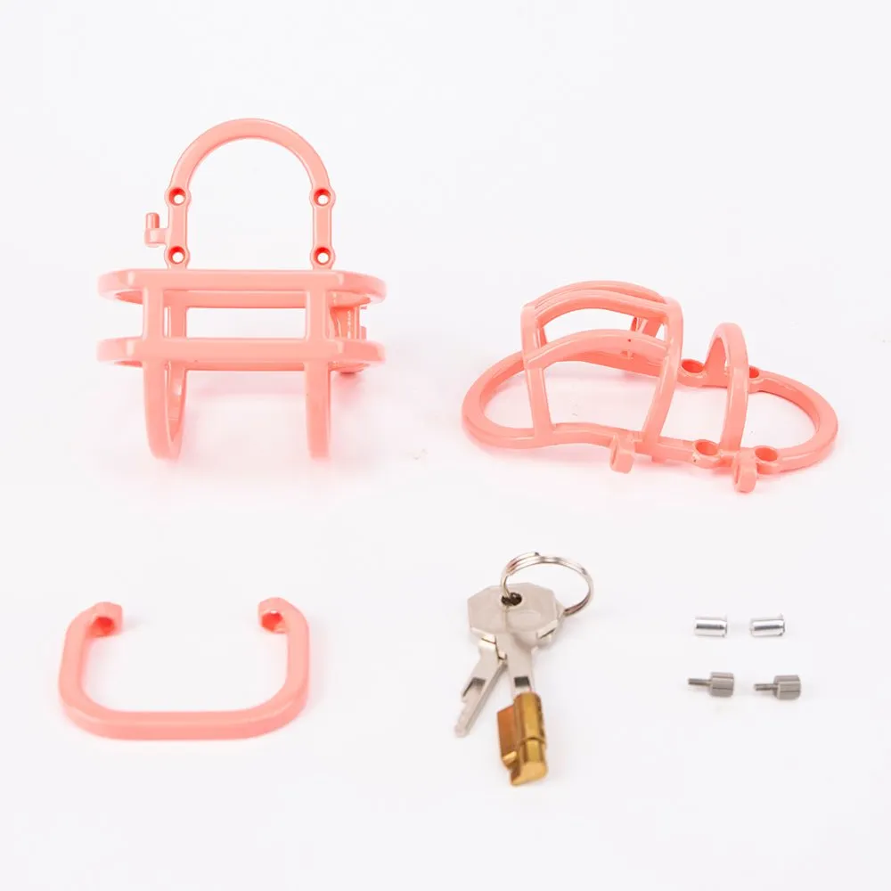 Enhanced Full Trap Chastity Device with New Locking System