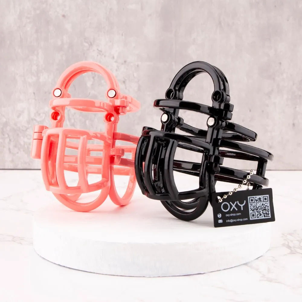 Enhanced Full Trap Chastity Device with New Locking System