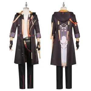Honkai: Star Rail Male Protagonist Trailblazer Receptacle Y Caelus Cosplay Costume
