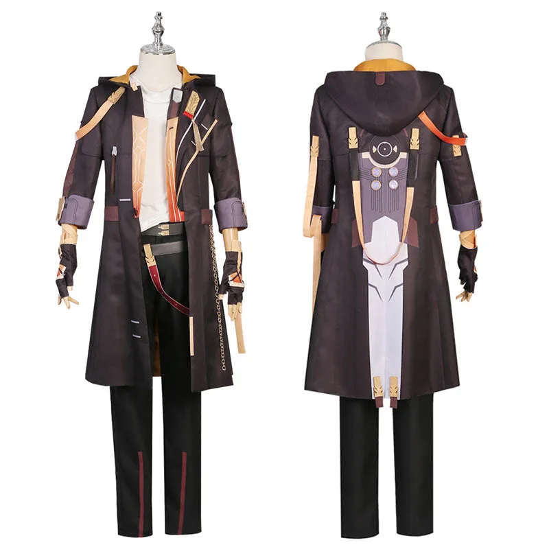 Honkai: Star Rail Male Protagonist Trailblazer Receptacle Y Caelus Cosplay Costume
