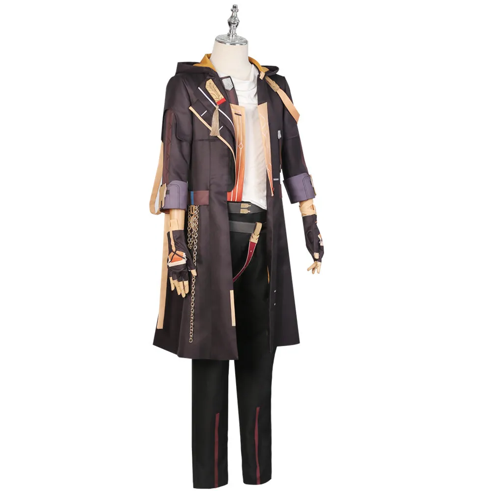 Honkai: Star Rail Male Protagonist Trailblazer Receptacle Y Caelus Cosplay Costume
