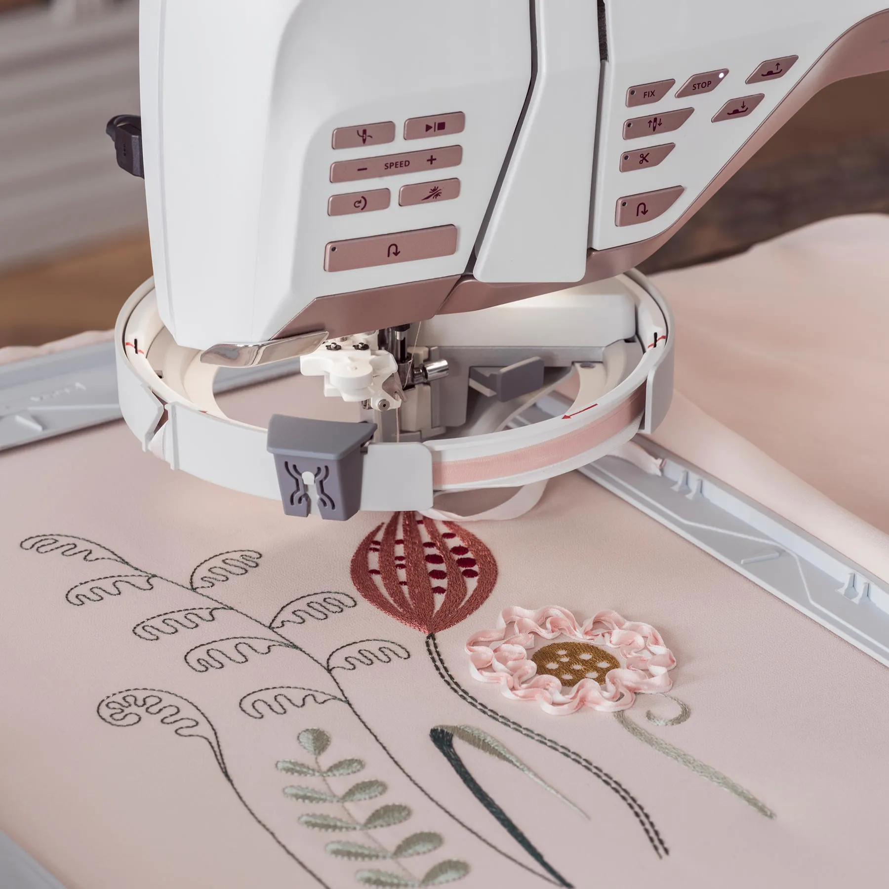 HUSQVARNA® VIKING® Ribbon Embroidery Attachment