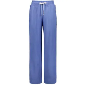 Indiana Wide Leg Pant - Pool Blue