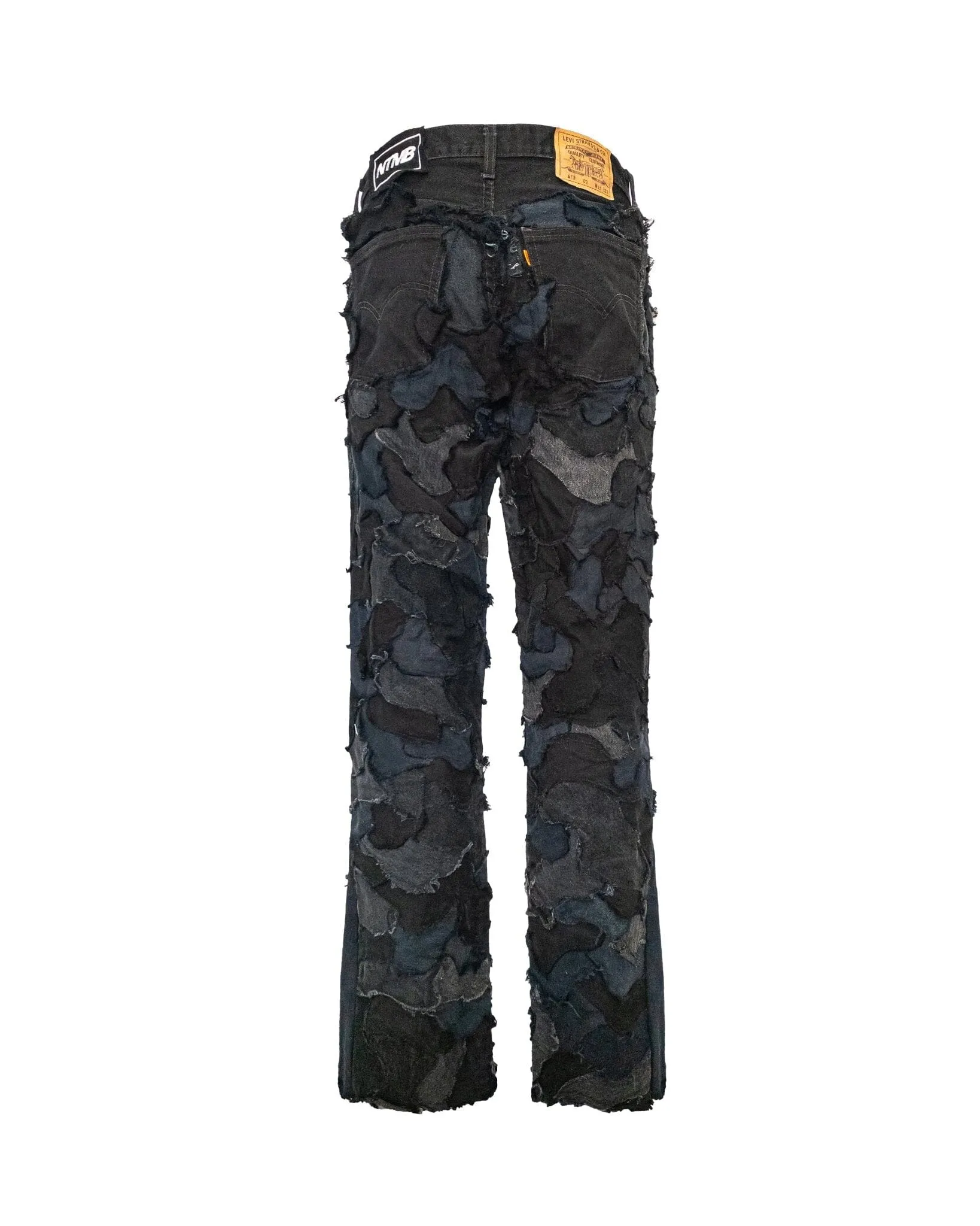 Jeans Patchwork Camouflage