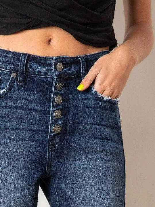 Kancan Emma High Rise Ankle Skinny Jeans