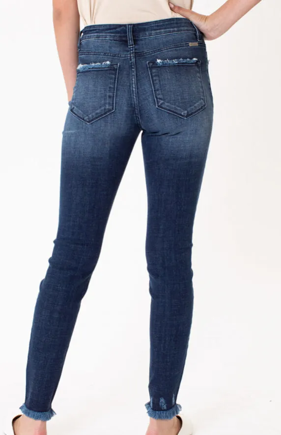 Kancan Emma High Rise Ankle Skinny Jeans