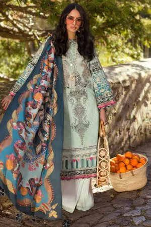 Élan Luxury Lawn Collection 2019 – EL-03 A (ALMENDRA)