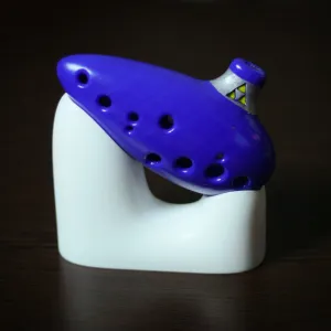 Legend of Zelda Ocarina – 3D-Printed Gold 12-Hole Playable Instrument