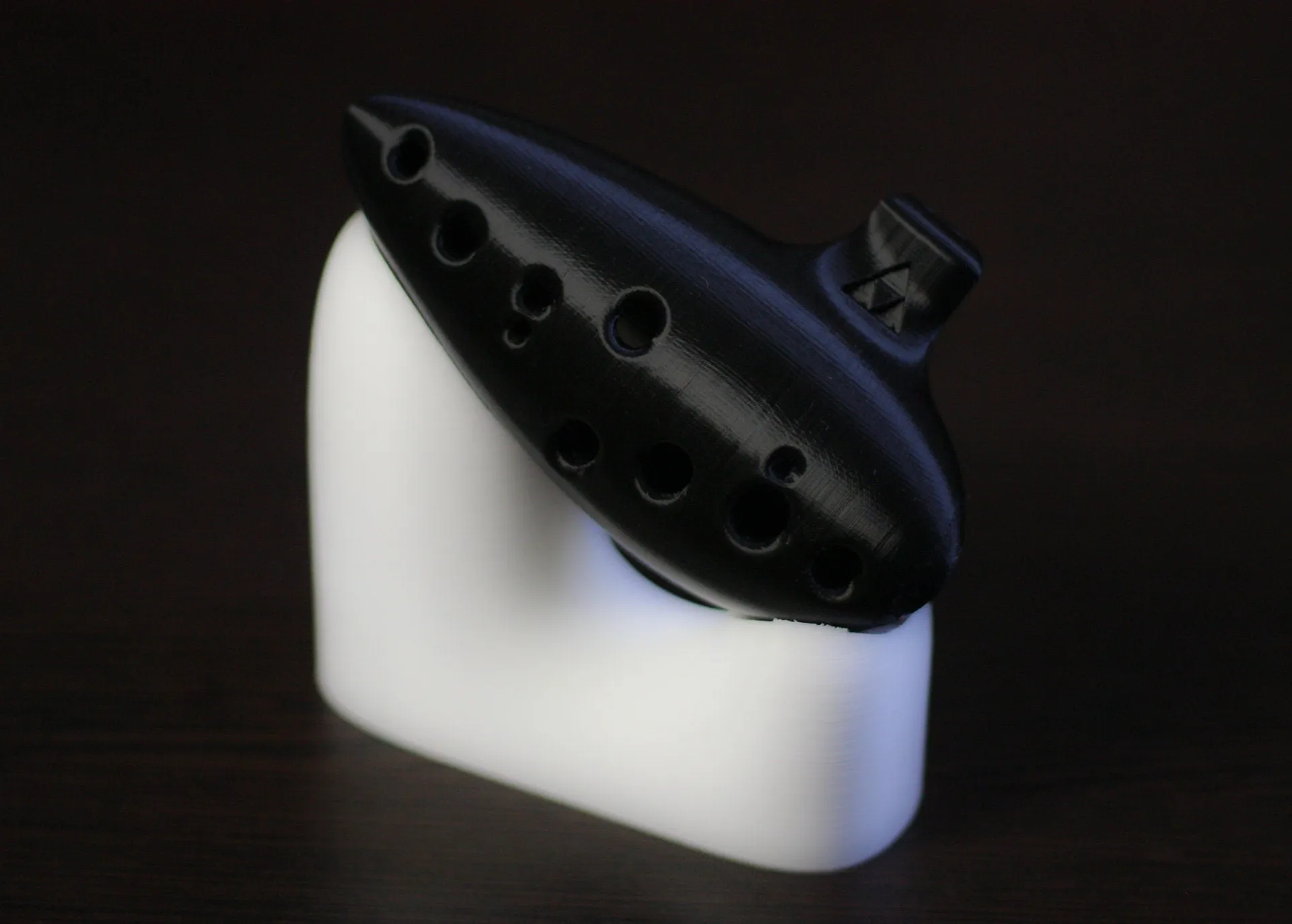 Legend of Zelda Ocarina – 3D-Printed Gold 12-Hole Playable Instrument