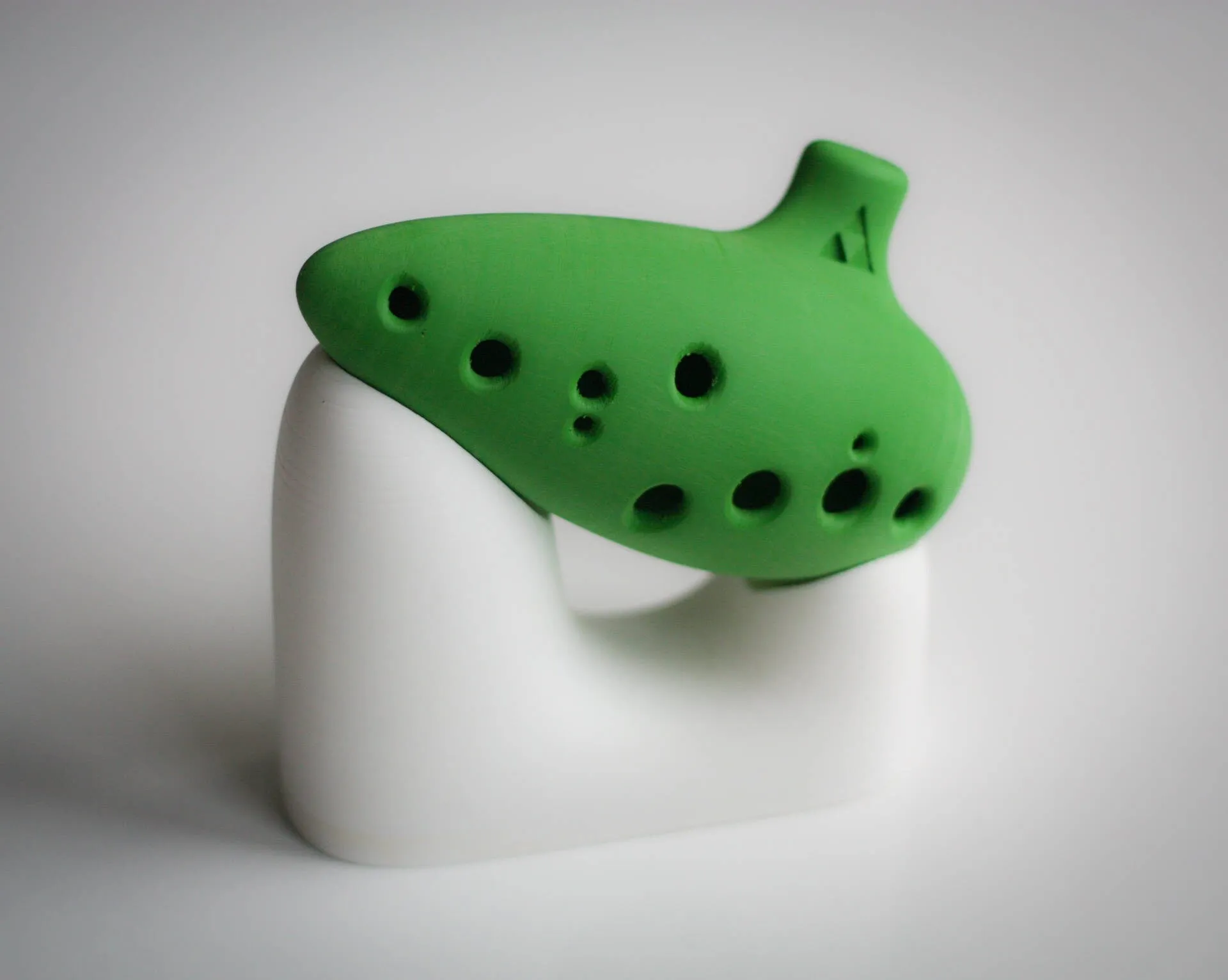 Legend of Zelda Ocarina – 3D-Printed Gold 12-Hole Playable Instrument