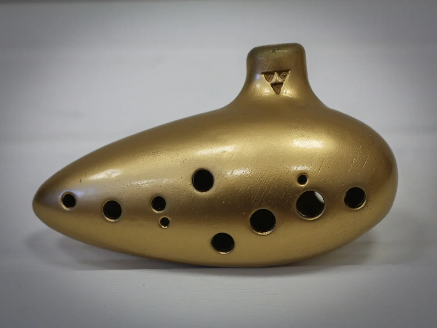 Legend of Zelda Ocarina – 3D-Printed Gold 12-Hole Playable Instrument
