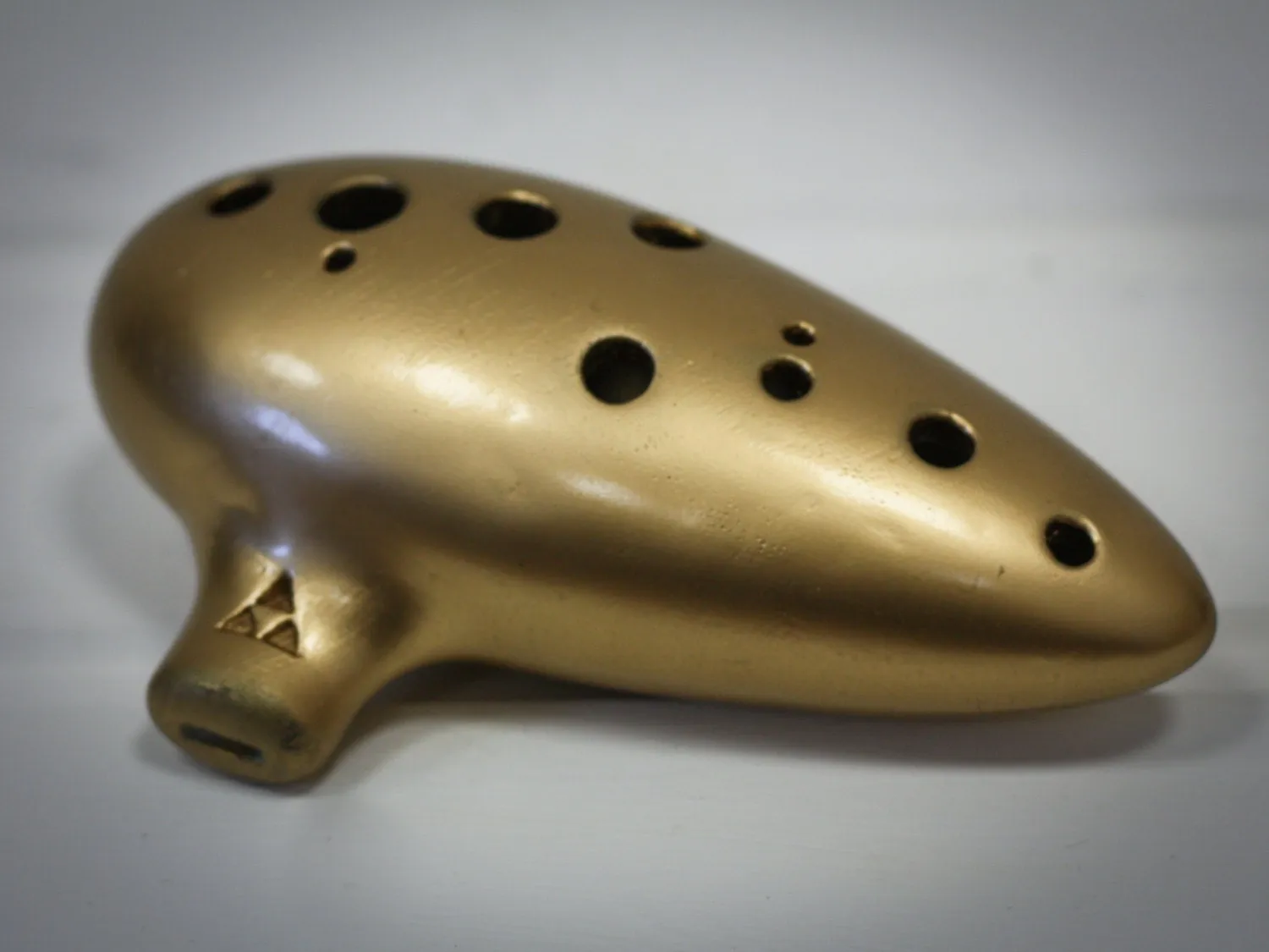 Legend of Zelda Ocarina – 3D-Printed Gold 12-Hole Playable Instrument