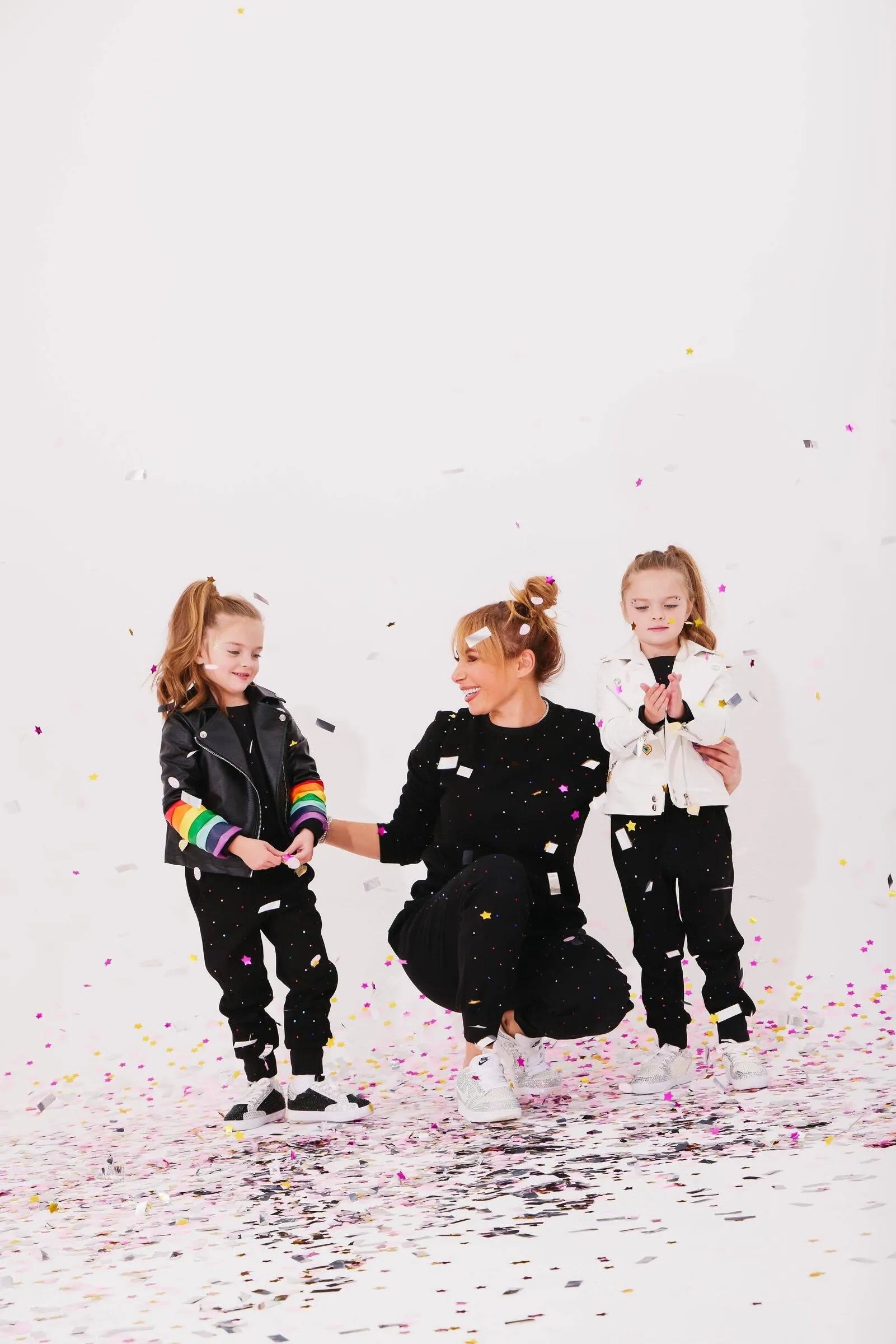 Lola   The Boys Women's Rainbow Sparkle Track Set