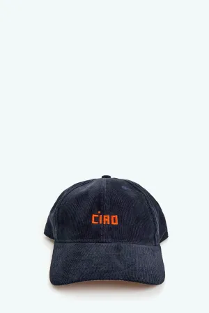 Navy Corduroy Ciao Hat