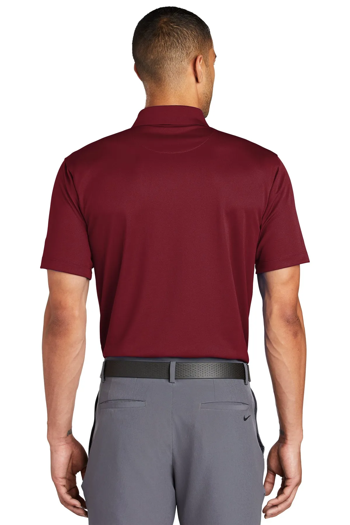 Nike Tech Basic Dri-FIT Custom Polos, Team Red