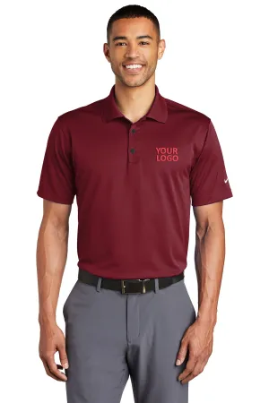 Nike Tech Basic Dri-FIT Custom Polos, Team Red