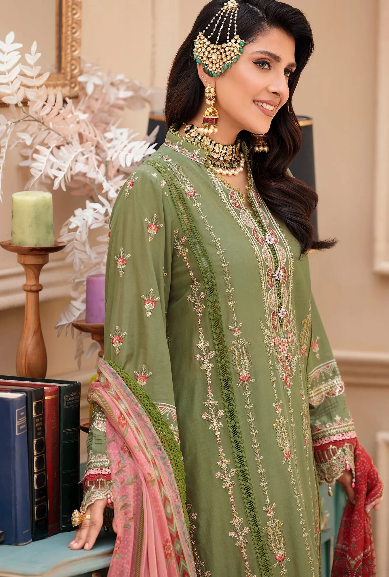 Noor by Saadia Asad · Eid Laserkari Lawn Collection 2022 – D7-SAGE