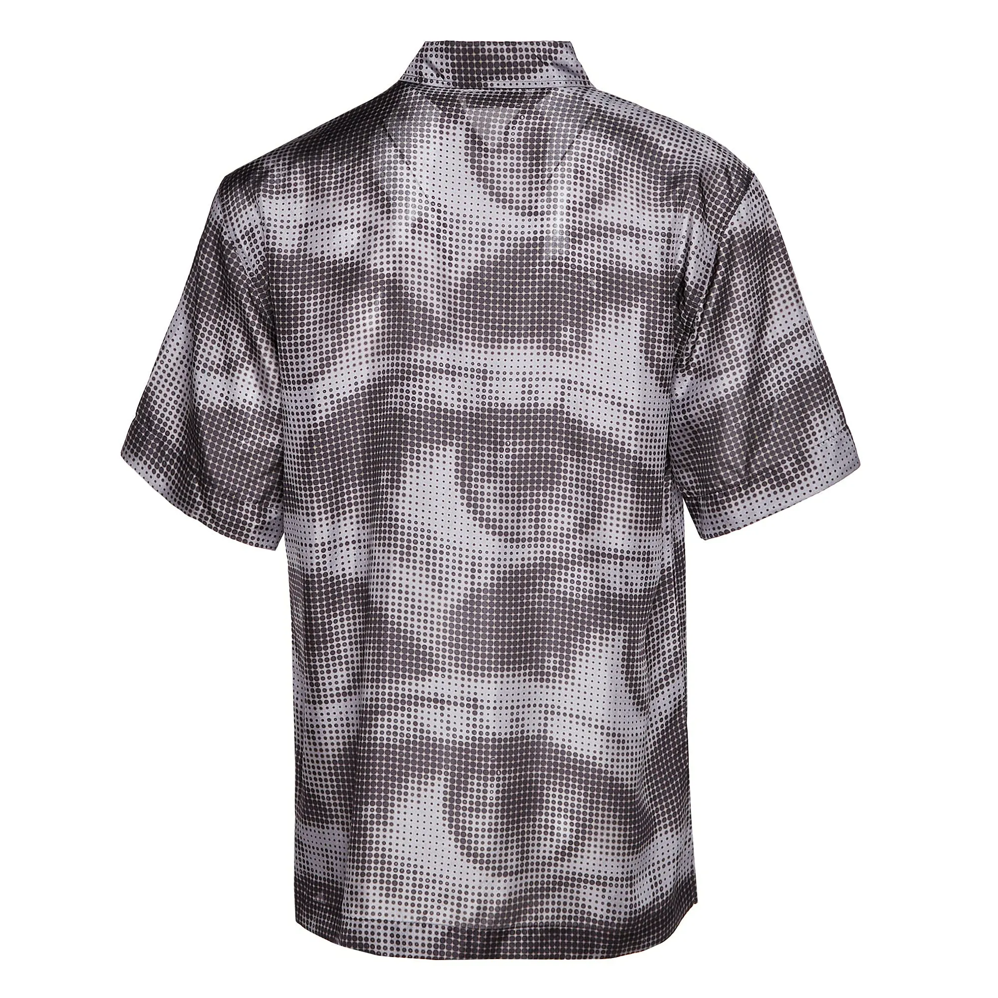 Printed Silk Plonge Shirt