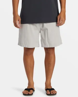 Quiksilver Taxer Corduroy Shorts - GRAY VIOLET