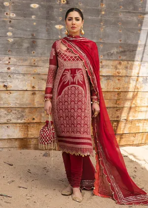 Rahgoli by Hussain Rehar Unstitched 3 Piece Luxury Lawn Collection'2022-170-Shala