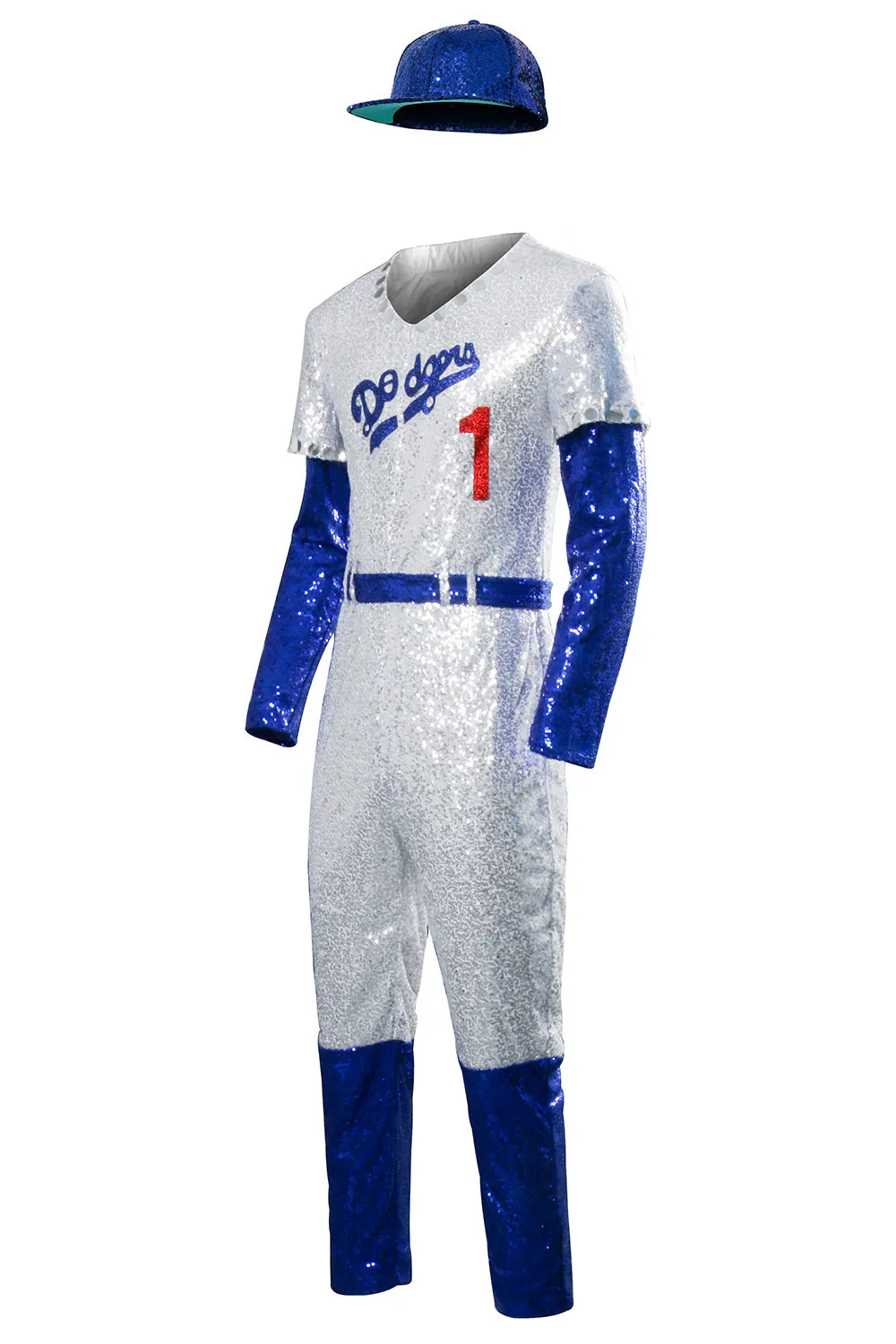 Rocketman Costume Elton John Baseball Uniform (L-XXL Ready to Ship)
