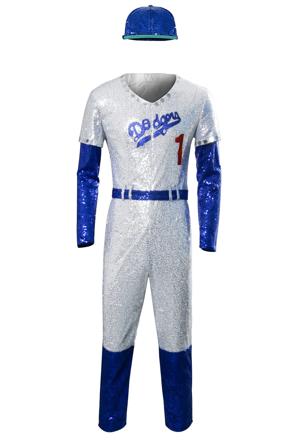 Rocketman Costume Elton John Baseball Uniform (L-XXL Ready to Ship)