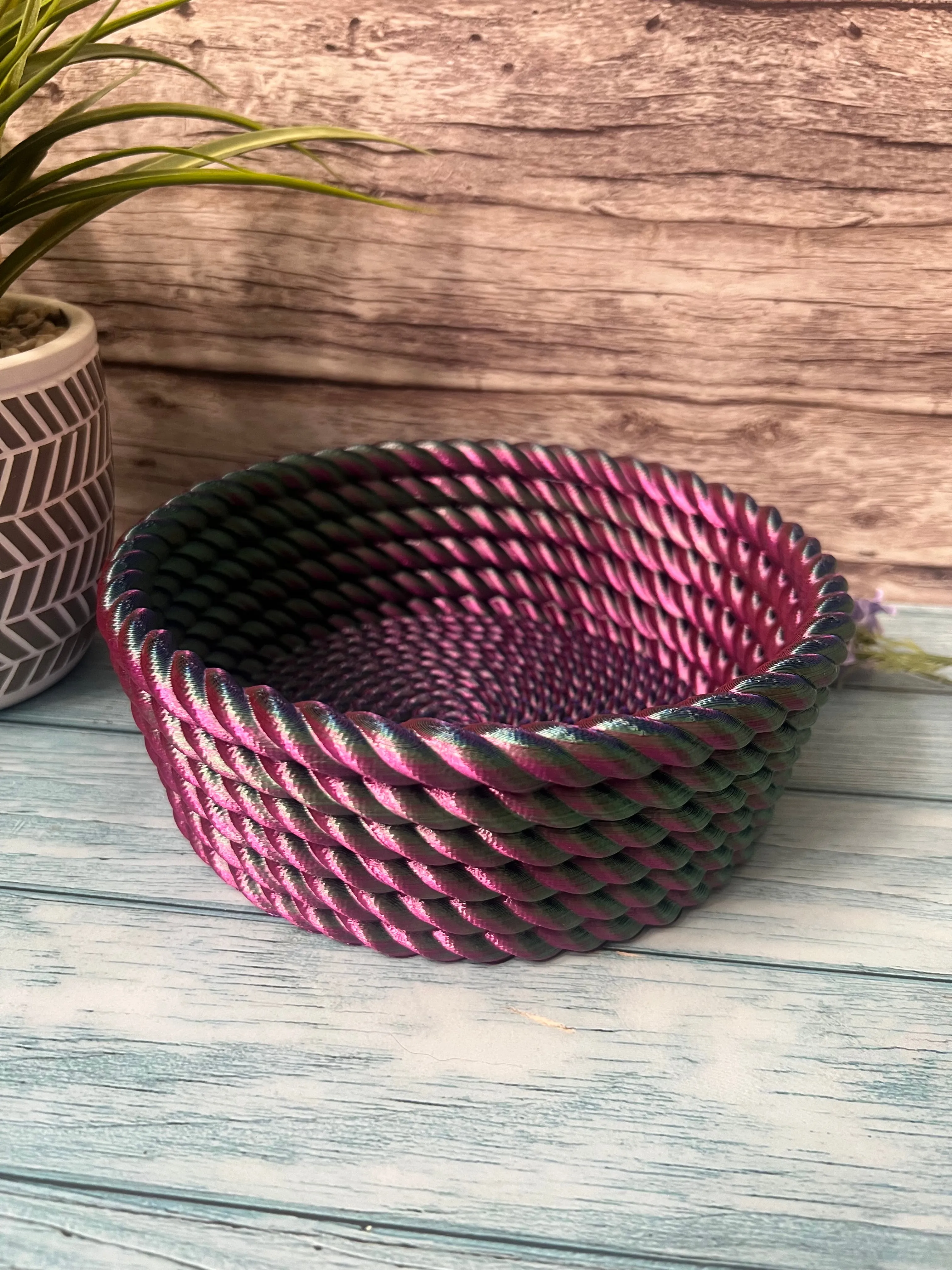Rope Bowl -3D Printed