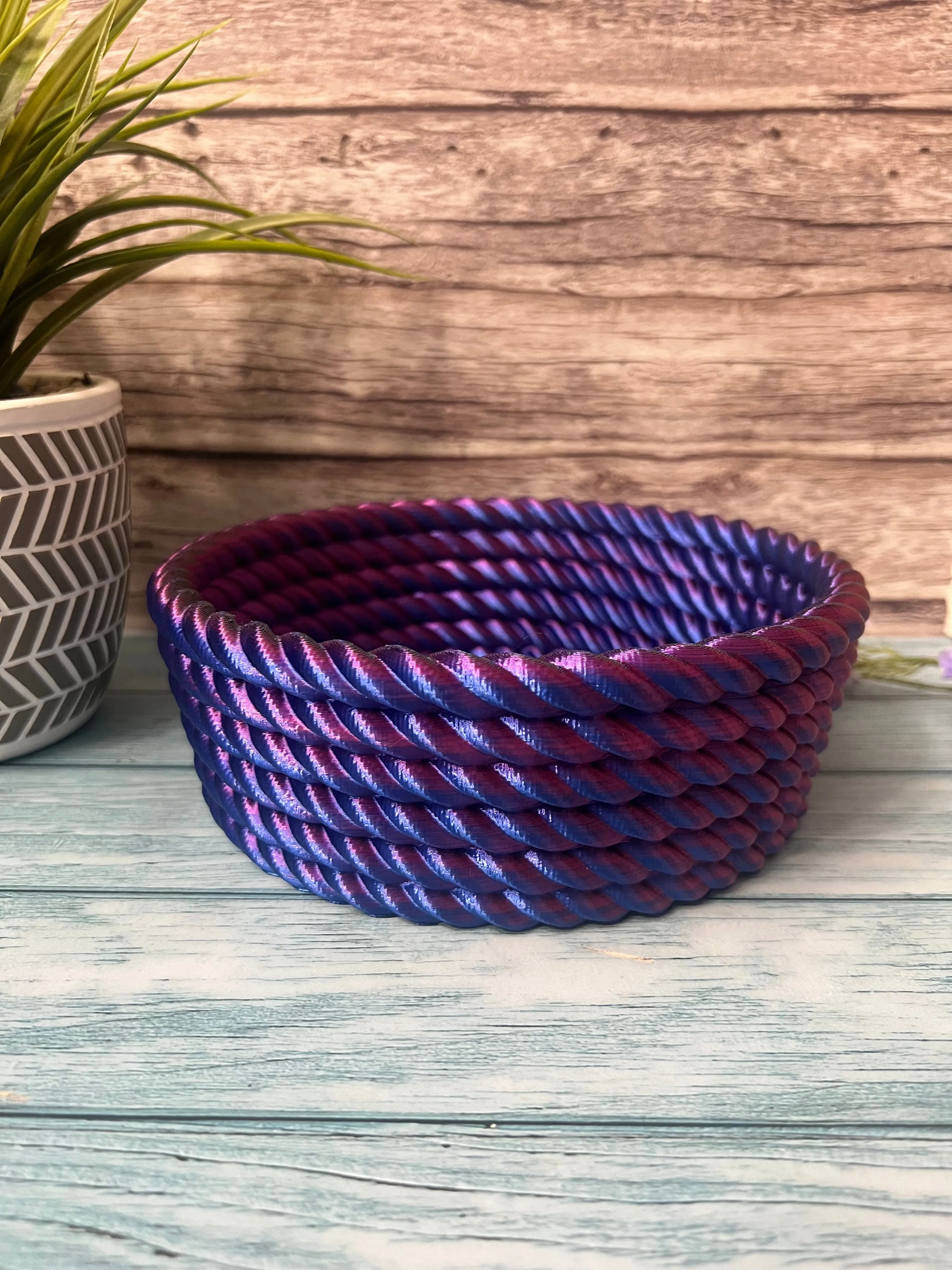 Rope Bowl -3D Printed